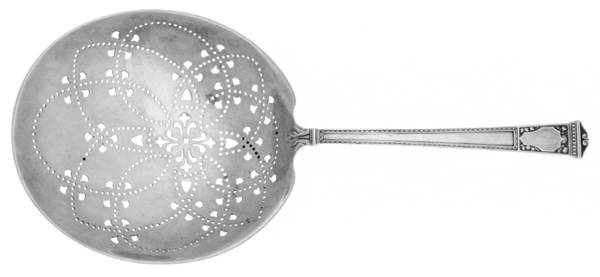 San Lorenzo (Sterling, 1916) Pierced Saratoga Chips Server