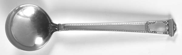 San Lorenzo (Sterling, 1916) Round Bowl Soup Spoon (Bouillon)