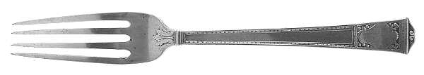 San Lorenzo (Sterling, 1916) Solid Youth Tea Fork