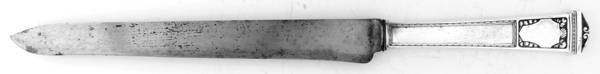 San Lorenzo (Sterling, 1916) Large Stainless Blade Roast Carving Knife
