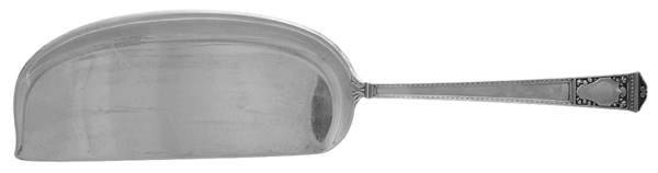 San Lorenzo (Sterling, 1916) Large Flat Handle Crumb Knife/Crumber