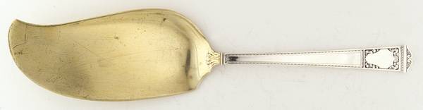 San Lorenzo (Sterling, 1916) Large Solid Ice Cream Slicer