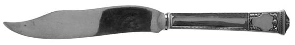San Lorenzo (Sterling, 1916) Individual Hollow Handle Fish Knife-Sterling Blade