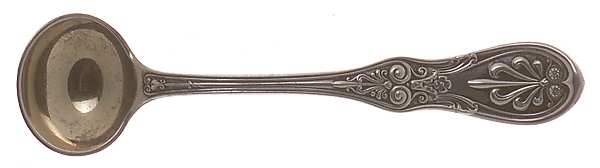 Saratoga (Sterling, 1870, No Monograms) Master Salt Spoon