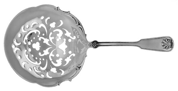Shell & Thread (Sterling, 1905, No Monograms) Pierced Saratoga Chips Server