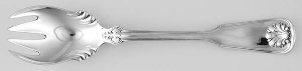 Shell & Thread (Sterling, 1905, No Monograms) Old Style Ice Cream Fork