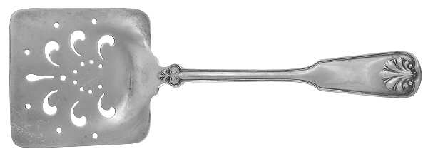 Shell & Thread (Sterling, 1905, No Monograms) Solid Pierced Waffle Server