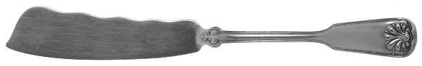 Shell & Thread (Sterling, 1905, No Monograms) Solid Pickle Serving Knife