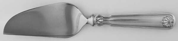 Shell & Thread (Sterling, 1905, No Monograms) Cheese Knife with Stainless Blade