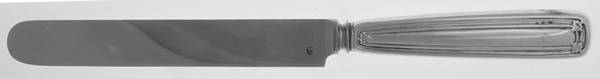 St. Dunstan (Sterling, 1909, No Monograms) Blunt Hollow Table Knife with Bolster