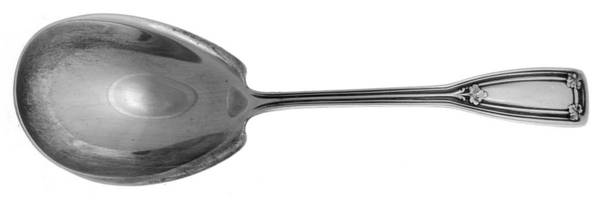 St. Dunstan (Sterling, 1909, No Monograms) Tea Caddy Spoon