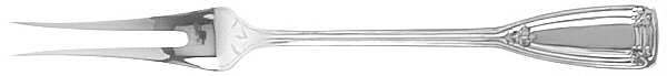 St. Dunstan (Sterling, 1909, No Monograms) Individual Solid Fruit Fork