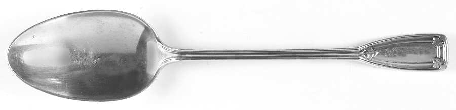 St. Dunstan (Sterling, 1909, No Monograms) Gravy Dressing Spoon Solid with Button Large