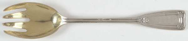 St. Dunstan (Sterling, 1909, No Monograms) Ice Cream Fork