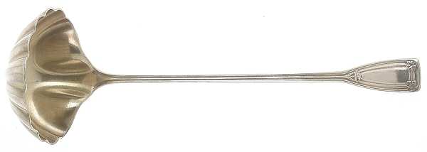 St. Dunstan (Sterling, 1909, No Monograms) Long Hemispherical Cream Ladle