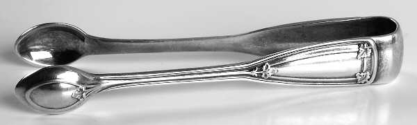 St. Dunstan (Sterling, 1909, No Monograms) Small Sugar Tongs
