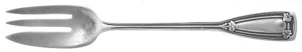 St. Dunstan (Sterling, 1909, No Monograms) Individual Caviar Fork