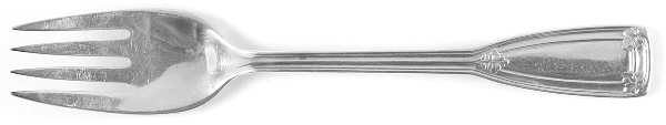 St. Dunstan (Sterling, 1909, No Monograms) Individual Solid Fish Fork