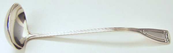 St. Dunstan (Sterling, 1909, No Monograms) Solid Piece Cream Ladle