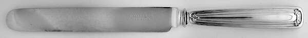 St. Dunstan (Sterling, 1909, No Monograms) Blunt Hollow Knife with Bolster