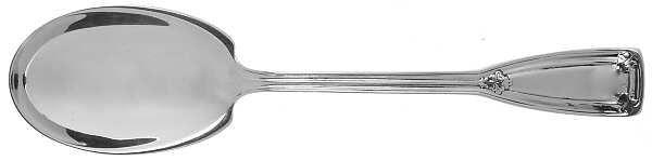 St. Dunstan (Sterling, 1909, No Monograms) Large Jelly Spoon