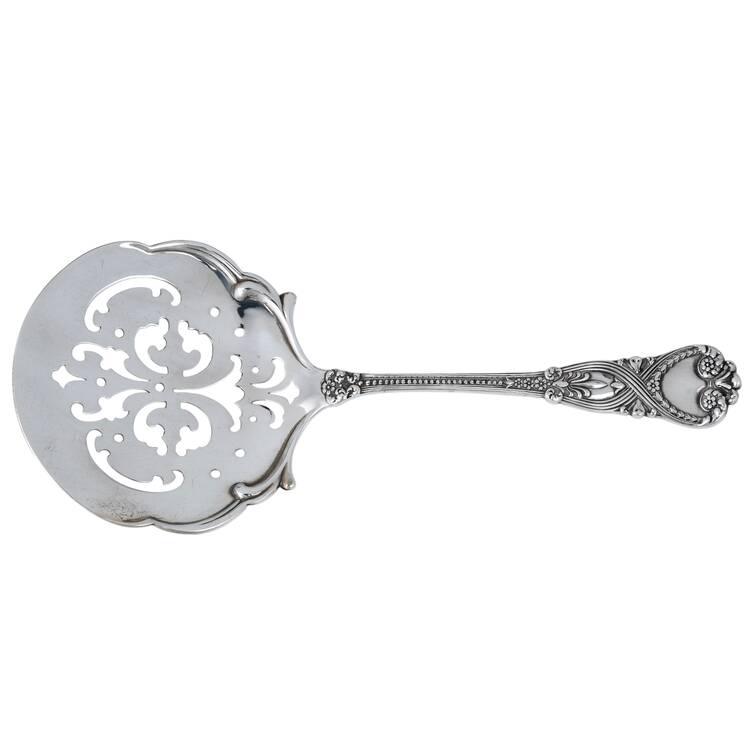 St. James (Sterling, 1898, No Monograms) Tomato Server, Solid Piece