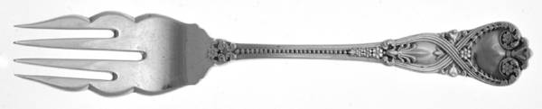 St. James (Sterling, 1898, No Monograms) Pastry Fork Variant