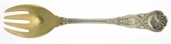St. James (Sterling, 1898, No Monograms) Ice Cream Fork