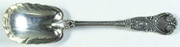 St. James (Sterling, 1898, No Monograms) Large Preserve Spoon