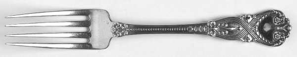 St. James (Sterling, 1898, No Monograms) Fork