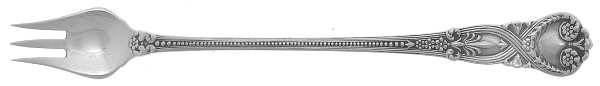 St. James (Sterling, 1898, No Monograms) Oyster Fork