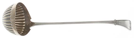 Tiffany (Sterling, 1869) Long Cream Ladle with Helmet Bowl