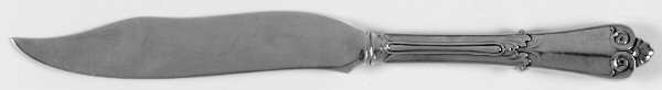 Tiffany (Sterling, 1869) Individual Hollow Handle Fish Knife-Sterling Blade