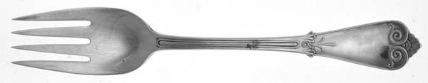 Tiffany (Sterling, 1869) Individual Solid Fish Fork