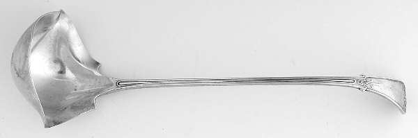 Tiffany (Sterling, 1869) Long Double-Lipped Cream Ladle