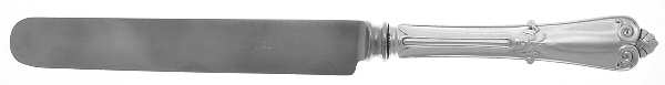 Tiffany (Sterling, 1869) Blunt Hollow Knife with Bolster