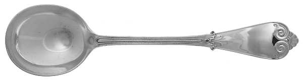 Tiffany (Sterling, 1869) Round Bowl Soup Spoon (Gumbo)
