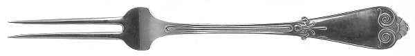 Tiffany (Sterling, 1869) Individual Solid Fruit Fork