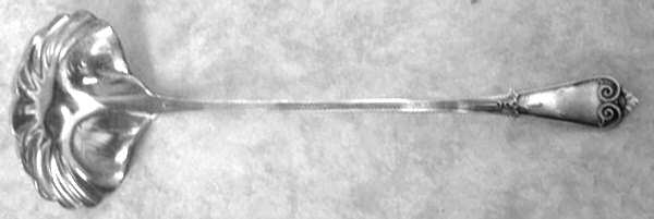Tiffany (Sterling, 1869) Long Hemispherical Cream Ladle