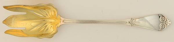 Tiffany (Sterling, 1869) Solid Salad Serving Fork