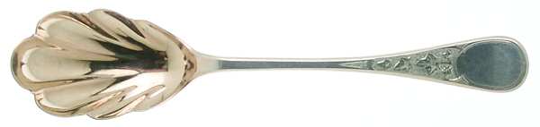 Antique Ivy (Sterling, 1870, No Monograms) Small Jelly Spoon