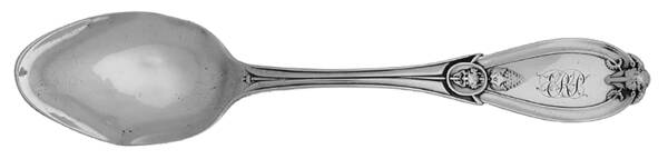 Grecian (Sterling, 1880) Monogram Teaspoon