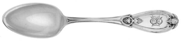 Grecian (Sterling, 1880) Monogram Teaspoon