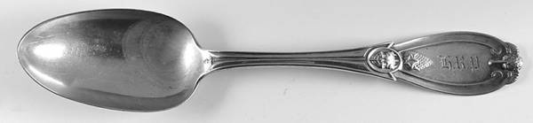 Grecian (Sterling, 1880) Monogram Tablespoon (Serving Spoon)