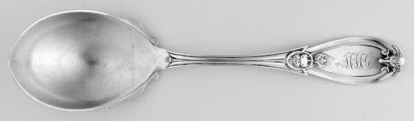 Grecian (Sterling, 1880) Large Solid Berry/Casserole Spoon