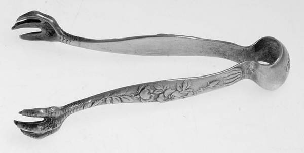 Vine-Multi Motif (Sterling, 1872) Bon Bon Tongs
