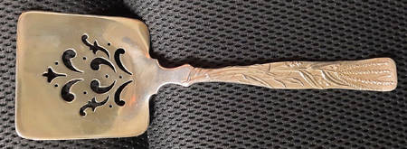 Vine-Multi Motif (Sterling, 1872) Solid Pierced Waffle Server