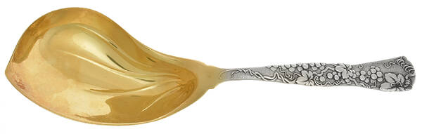 Vine-Multi Motif (Sterling, 1872) Small Solid Ice Cream Server