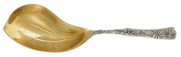 Vine-Multi Motif (Sterling, 1872) Small Solid Ice Cream Server