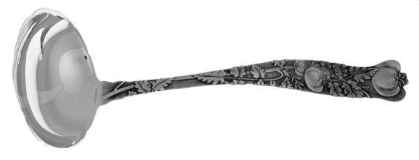 Vine-Multi Motif (Sterling, 1872) Solid Soup Ladle